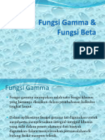 Fungsi Gamma Beta UG