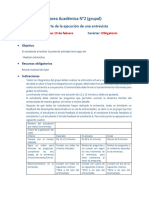 Indicaciones - Tarea Académica #2 - Observación y Entrevista