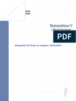 8 Integrales de Línea en Campos Vectoriales