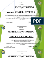 Certificate Training APSS