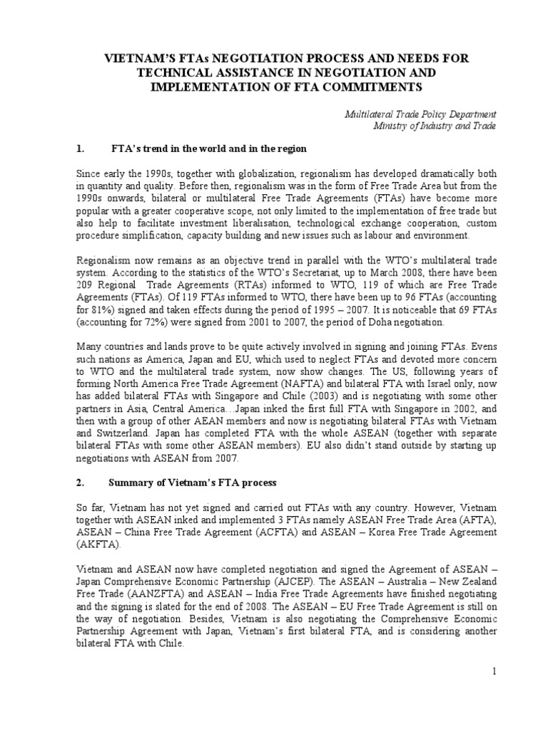 Trade Agreement Vietnam Pdf : UK/Vietnam: Free Trade Agreement – ZZQQFC