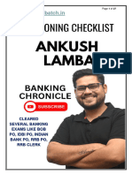 Checklist - 7ankush Lamba Mains