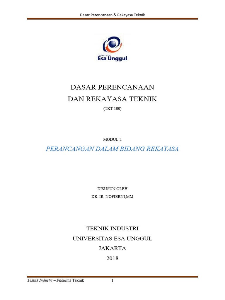 Perancangan dalam Bidang Rekayasa | PDF | Seni