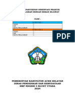 Laporan Partisipan Observasi Praktik Pembelajaran Dengan Rekan Sejawat