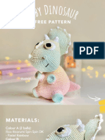 Baby Dino ? - Free Pattern