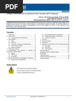 Design Considerations For Electrical Fast Transient