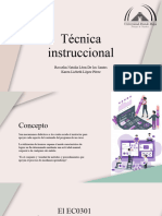 Técnica Instruccional