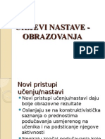 Ciljevi nastave