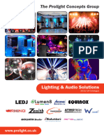 Lighting & Audio Solutions - PDF Room