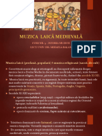 Curs 5 - Muzica Laică Medievală