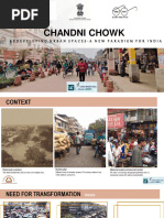 Chandni Chowk - Redeveloping urban spaces- A new paradigm for India