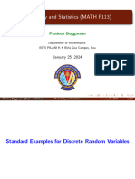 Standard Discrete Random Variables