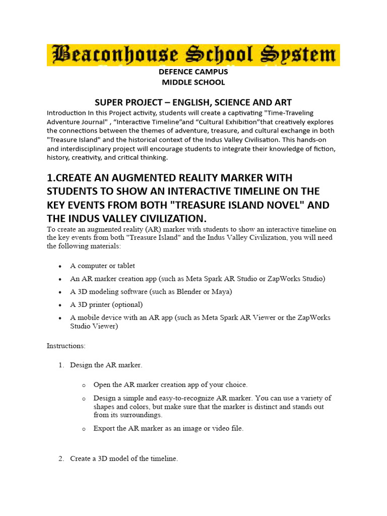 Super Project: Time-Traveling Journal | PDF