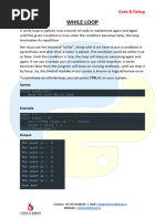 Looping in Python