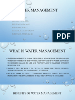 Water-Management Iksp Subject