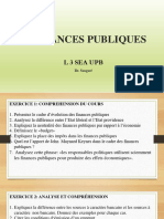 TD - Finance - Publique UPB