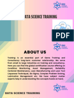 Data Science Training