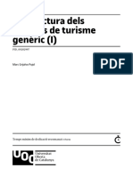 L'estructura Dels Mercats de Turisme Genèric (I)