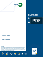 Business Impact Analysis 2020