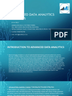 Advanced Data Analytics Courses