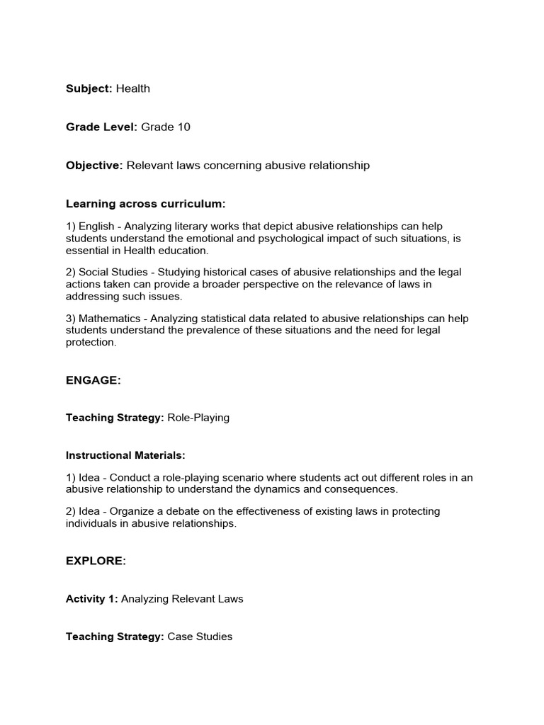 Lesson plan pdf rubric academic learning