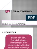 Farmakodinamika: DR - Hj.Erpita Yanti - SKM, M.Mkes