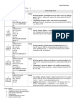 Chemistry and Science Week 3 Lesson Plan