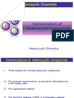 Unit III - Heterocyclic Chemistry