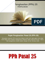 10 Materi PPH Pasal 25