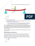 Stiffness