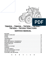 New Holland Tn60da - Tn60sa - Tn70da - Tn70sa - Tn75da - Tn75sa Tractors Service Manual