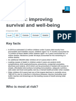 Children - Improving Survival and Well-Being