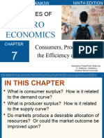 Interactive CH 07 Consumers, Producers, and The Efficiency of Markets 9e