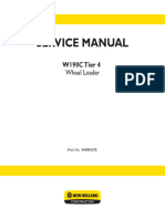 New Holland W190C Tier 4 Wheel Loader Service Repair Manual