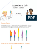 Slideshow - Bunsen Burner