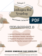 Kelompok 3 Kelompok 3: Bimbingan Dan Konseling