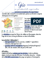 Les Espaces Productifs Agricoles