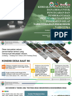 Kebijakan Penggunaan Dana Desa Untuk Pencegahan Dan Pemberantasan Penyalahgunaan Dan Peredaran Gelap Narkotika Dan Prekursor Narkotika