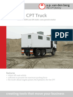 Cone Penetration Test (CPT) Truck