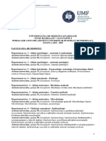Publicatie Concurs Asistent Pe Durata Determinata Etapa 1 - 2021-2022
