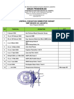 Jadwal - Kegiatan Semester Genap