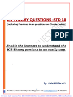 SSLC ICT Theory EM Questions and Answers