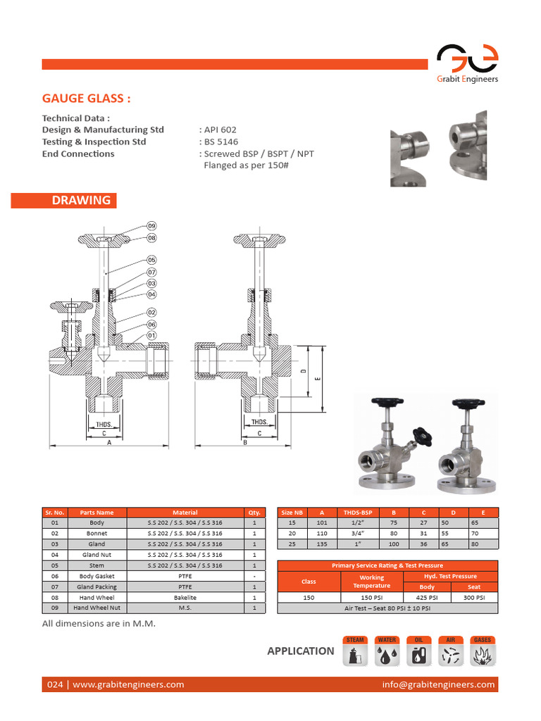Gauge Glass | PDF
