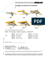 A675 - Instructions de Service Pont + Système Suspendu - Système HB