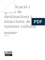 4 - Planificació I Gestió de Destinacions I Atraccions de Turisme Cultural