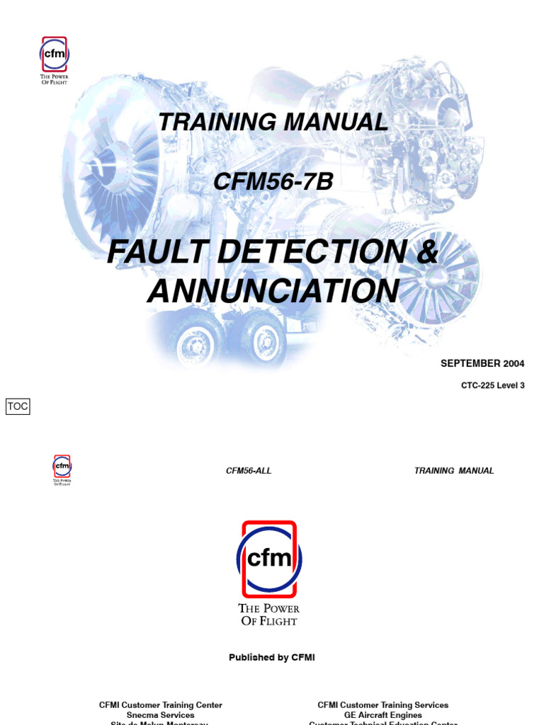 CFM 56-7B Fault Detection & Annunciation | PDF