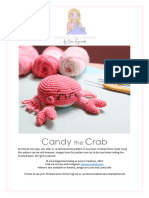 Candy The Crab by Caras Creations Free Hobium Yarns Blog Pattern