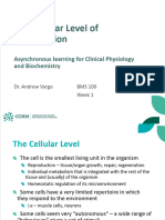 Optional - Cellular Level of 