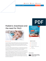 Palscertification Com Blog Pediatric Anesthesia and The Need For Pals