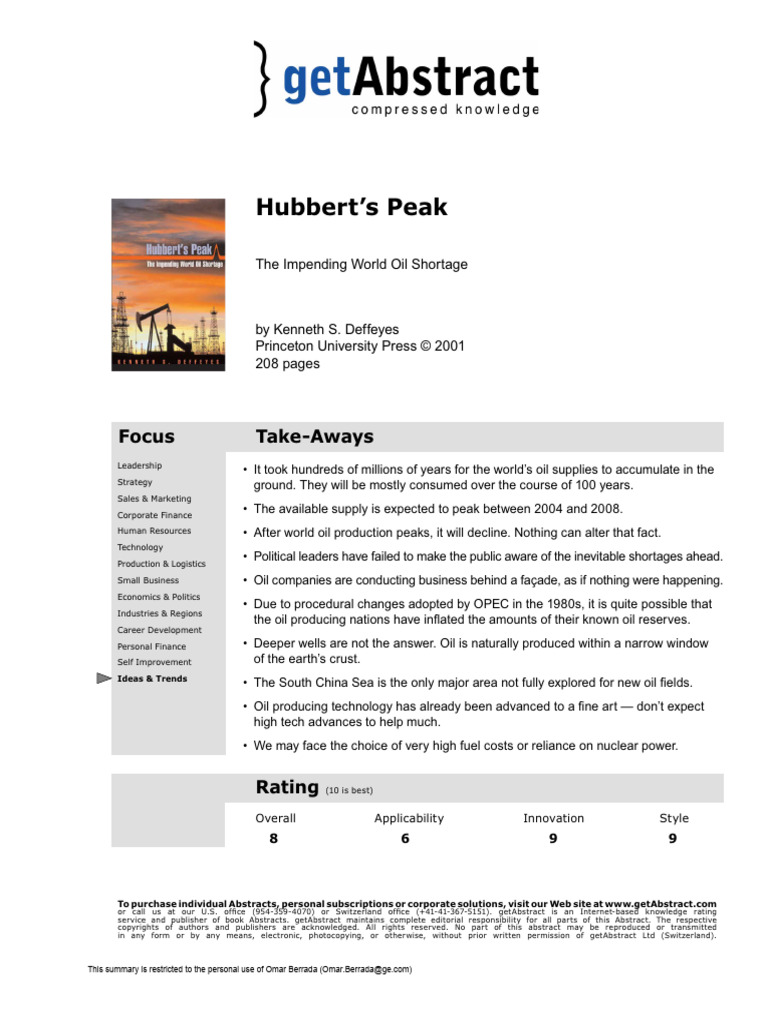 Hubberts Peak e 02 | PDF